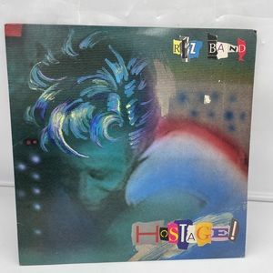 Rez Band Hostage LP Sparrow New Wave Christian Rock Punk with Insert vinyl